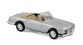 Modélisme ferroviaire :  NOREV NORE453003 - Facel Vega III Cabriolet 1963 - Silver 