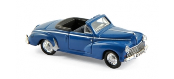 Modélisme ferroviaire : NOREV NORE472370 - Peugeot 203 Cabriolet 1952 - blue