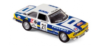 Modélisme ferroviaire : NORE475461 - Peugeot 504 Coupe - Rallye du Bandama 1976