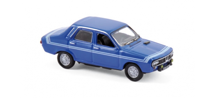 Modélisme ferroviaire : NOREV NORE511255 - Renault 12 Gordini 1971 - Bleu Île de France