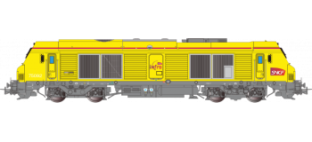 OS7505 - Locomotive diesel BB 675092 SNCF INFRA toit jaune - Oskar