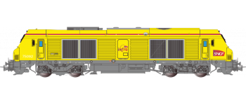OS7505DCCS - Locomotive diesel BB 675092 SNCF INFRA toit jaune, DCC SOUND - Oskar