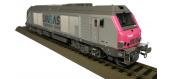 OS7520 - Locomotive diesel BB 75007 nez fuchsia v1 LINEAS - Oskar