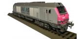 OS7520DCCS - Locomotive diesel BB 75007 nez fuchsia v1 LINEAS, DCC SOUND - Oskar