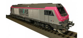 OS7525 - Locomotive diesel BB 75025 nez fuchsia v2 LINEAS - Oskar