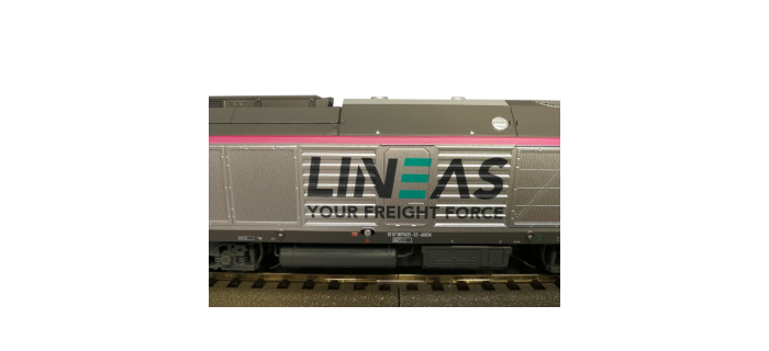 OS7525 - Locomotive diesel BB 75025 nez fuchsia v2 LINEAS - Oskar