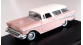 OX57001 - Chevrolet nomade 1957 rose pastel - blanc - Oxford