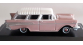 Chevrolet nomade 1957 rose pastel - blanc - Oxford 87CN57001