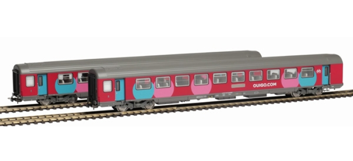 P97305 - Set de 2 voitures Corail OUIGO - Piko
