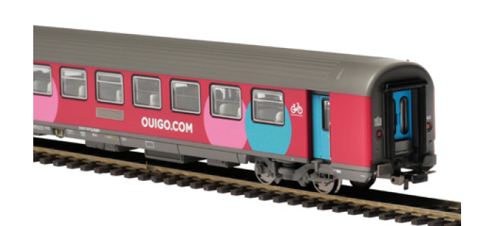 P97305 - Set de 2 voitures Corail OUIGO - Piko