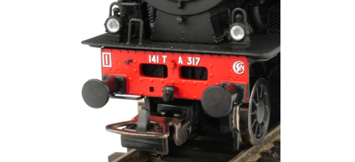 P50671 - Locomotive à vapeur 141 TA 317, SNCF, DCC Son - Piko