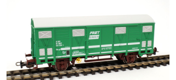 P97121 - Wagon couvert Ghs 69 Fret SNCF - Piko