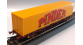 DEP-P96973-1 - Wagon plat 2 essieux SNCF avec container PINDER - Piko