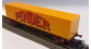 DEP-P96973-1 - Wagon plat 2 essieux SNCF avec container PINDER - Piko