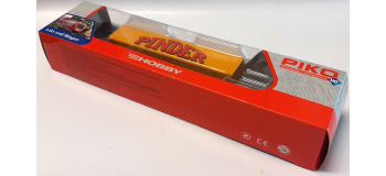 DEP-P96973-1 - Wagon plat 2 essieux SNCF avec container PINDER - Piko