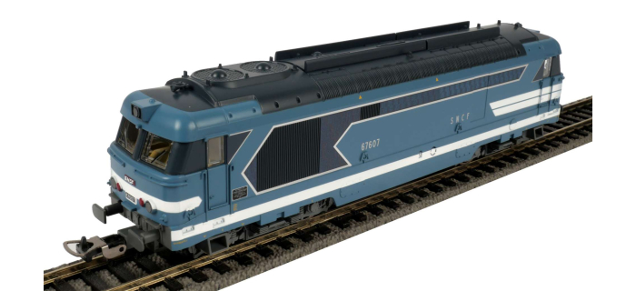 P95179 - Locomotive diesel BB 67000, SNCF - Piko