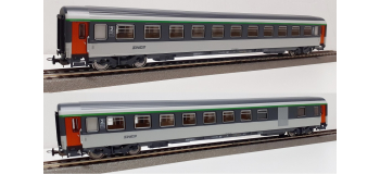 P97310 - Set de 2 voitures Corail, B11u+B6Du, SNCF - Piko