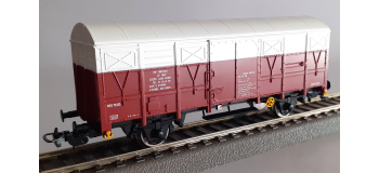 P96621A - Wagon couvert 2 essieux Gs4 RTO TR135 Meccoli - Piko