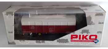 P96621A - Wagon couvert 2 essieux Gs4 RTO TR135 Meccoli - Piko
