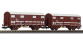 P97311 - Set de 2 wagons couvert primeurs type Ghs 69.9, SNCF - Piko