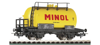 P57713 - Wagon citerne jaune MINOL, DR - Piko