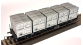 P54427 - Wagon plat avec conteneurs, DR - Piko