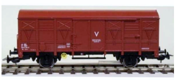 P96626 - Wagon couvert 2 essieux Type Us parc de service, SNCF - Piko