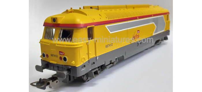 Locomotive diesel BB 67000 piko