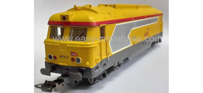 Locomotive diesel BB 67000 echelle HO