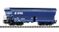 Modélisme ferroviaire : PIKO PI 54670 - Wagon trémie VTG 