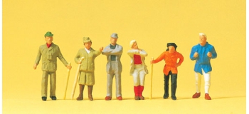 Modélisme ferroviaire :  PREISER - PR14077 - PROMENEURS