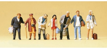 PR10400 - Voyageurs debouts pour bus et train - Preiser