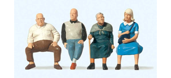 PR65351 - Voyageurs assis - Preiser