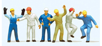 PR10105 - Figurines Ouvriers de l'industrie - Preiser
