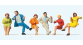 PR14103 - Figurines Personnages assis - Preiser