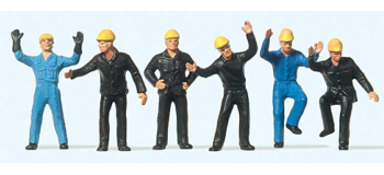 PR14105 - Cheminots et ouvriers de manœuvres - Preiser