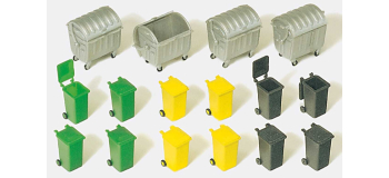 PR17202 - Poubelles et containers à ordures - Preiser