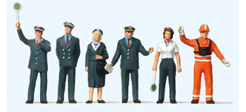 PR10236 - Personnel de gare 1989 - Preiser