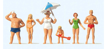 PR10283 - Famille à la Mer - Preiser