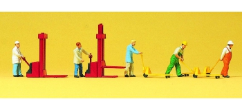 PR10294 - Manutentionnaires avec transpalettes - Preiser