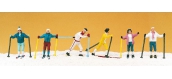 PR10312 - Skieurs de ski de fond - Preiser