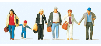 PR10516 - Voyageurs marchants - Preiser