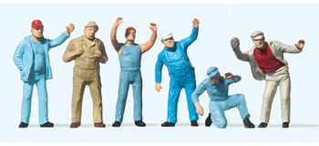 PR14127 - Camionneurs debouts - Preiser