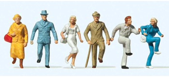 PR14132 - Montant et descendant l'escalier - Preiser