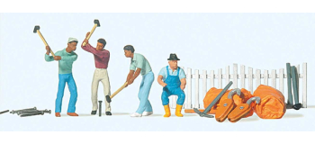 PR20264 - Travailleurs du cirque conducteur de tracteurs - Preiser