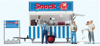 PR10749 - Remorque mobile stand de vente SNACK - Preiser