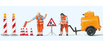 PR10754 - Employés de voirie - Preiser