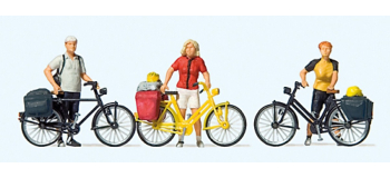 PR10643 - Cyclistes en vêtements de sport - Preiser