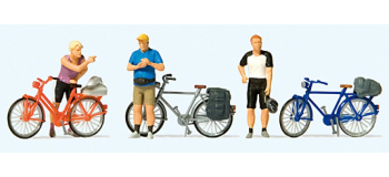 PR10644 - Cyclistes en tenue de sport - Preiser