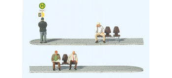 Figurines Miniatures Preiser 10706 echelle HO